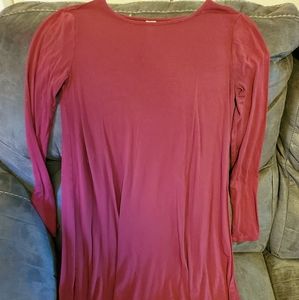 Womens long sleeve dress